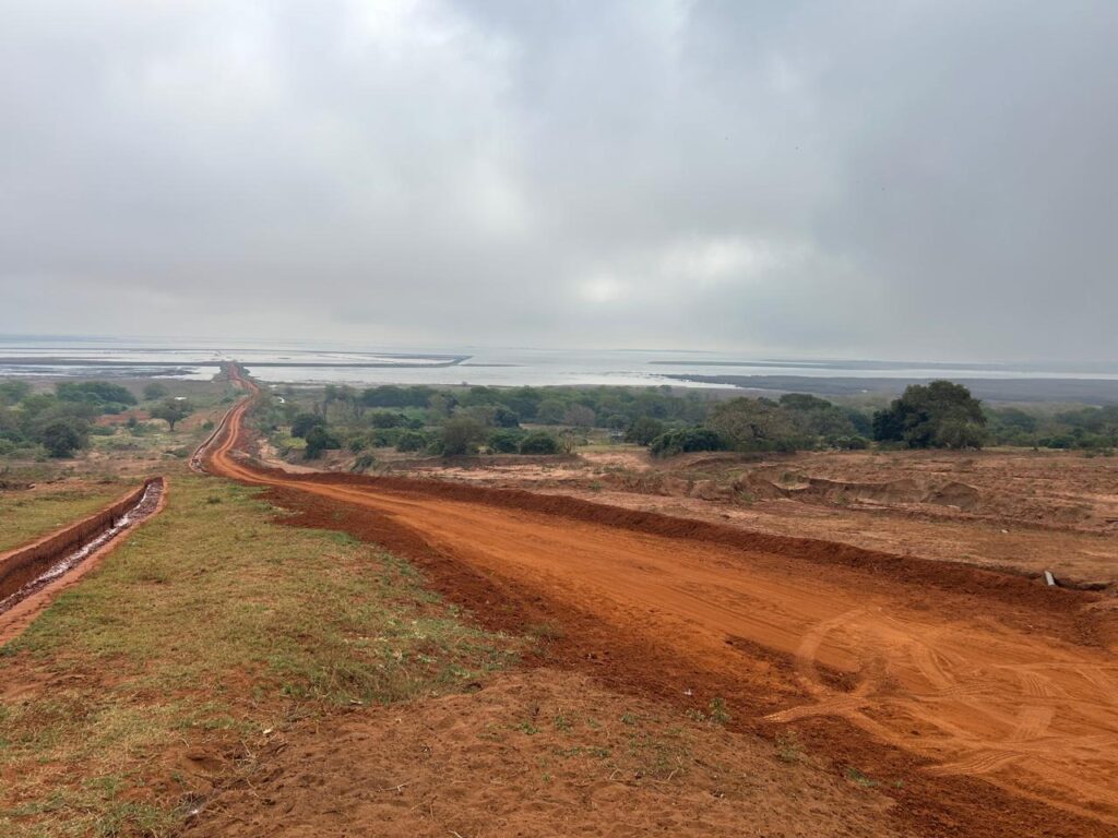 Area neighbouring Dingsheng Minerals’ mining operations.
