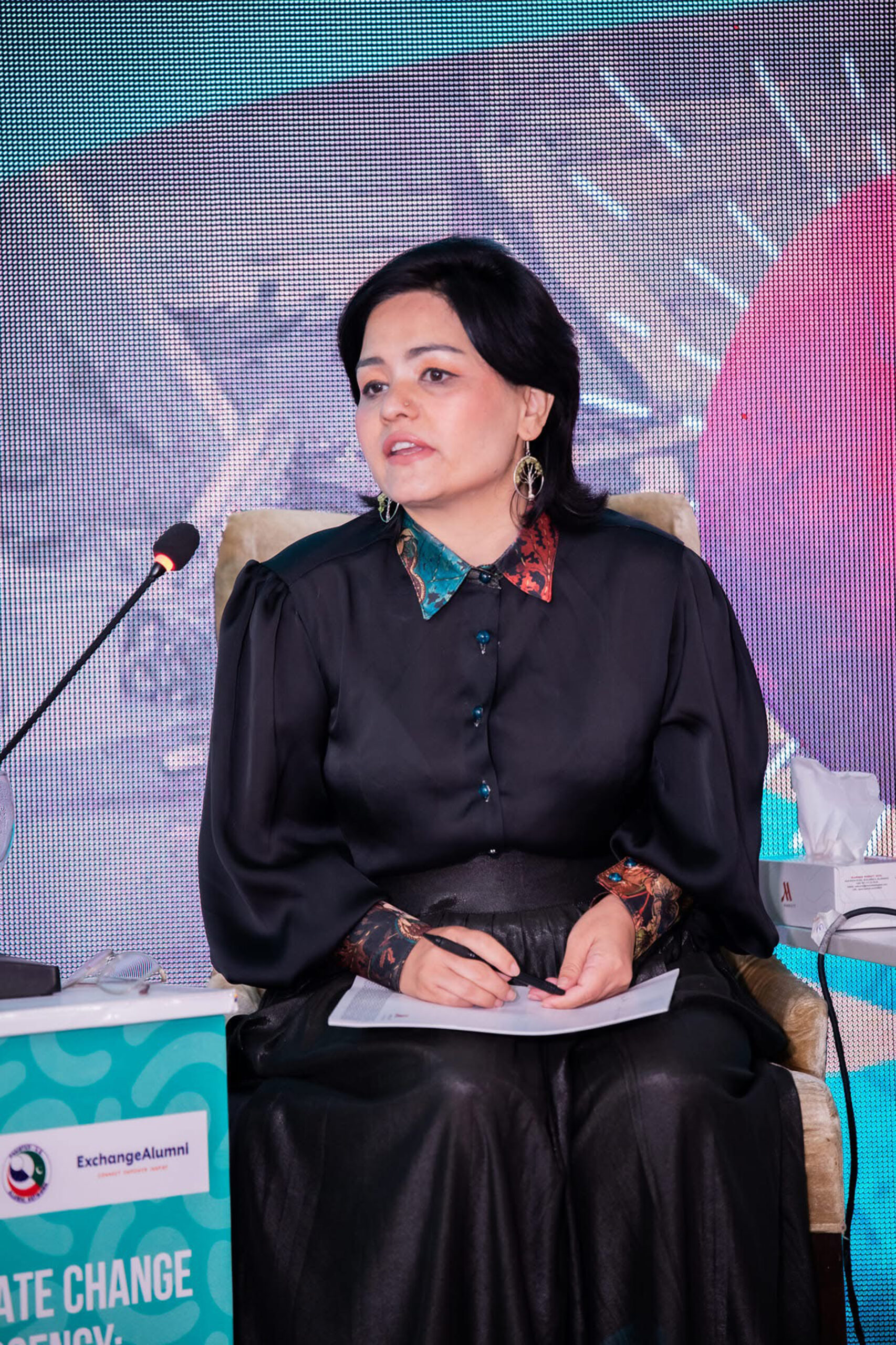 Right Livelihood Laureate Jalila Haider public speaking